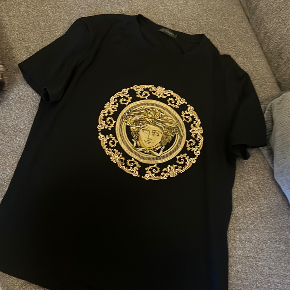 Versace Mens Black Medium T Shirt